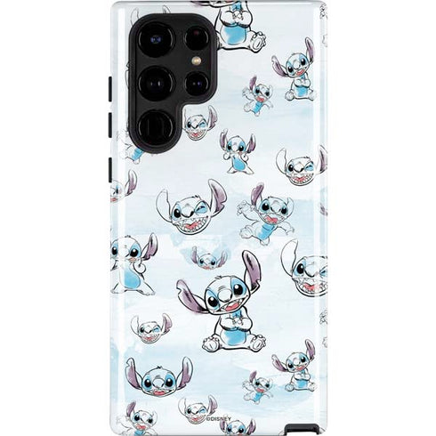 Disney Lilo and Stitch Pattern Galaxy S23 Ultra Pro Case