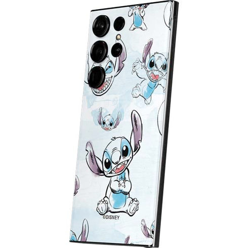 Disney Lilo and Stitch Pattern Galaxy S23 Ultra Skin