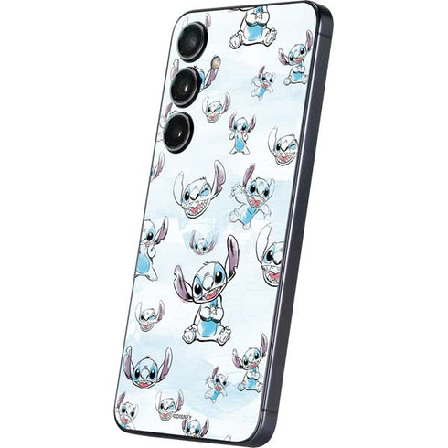 Disney Lilo and Stitch Pattern Galaxy S24 Plus Skin