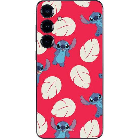 Disney Lilo and Stitch Character Pattern Galaxy S25 Skin