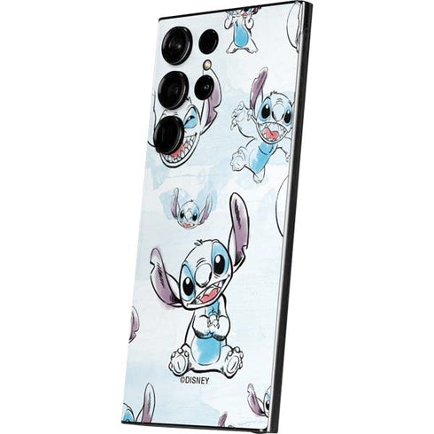 Disney Lilo and Stitch Pattern Galaxy S24 Ultra Skin