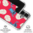 Disney Lilo and Stitch Character Pattern Galaxy S26 Clear Case