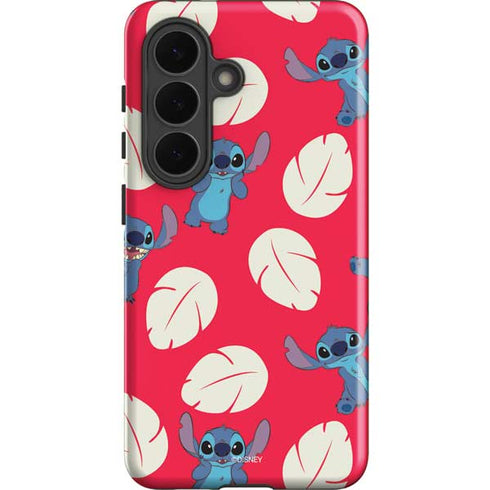 Disney Lilo and Stitch Character Pattern Galaxy S26 Plus Impact Case