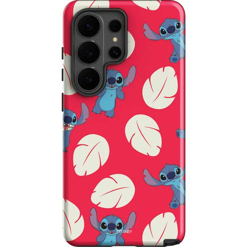 Disney Lilo and Stitch Character Pattern Galaxy S26 Ultra Impact Case