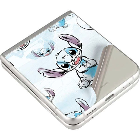 Disney Lilo and Stitch Pattern Galaxy Z Flip3 5G Skin
