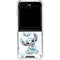 Disney Lilo and Stitch Pattern Galaxy Z Flip6 Clear Case