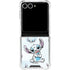 Disney Lilo and Stitch Pattern Galaxy Z Flip7 Clear Case