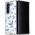 Disney Lilo and Stitch Pattern Galaxy Z Fold5 5G Clear Case