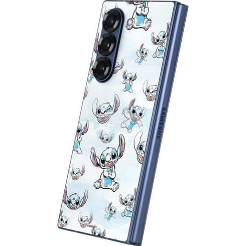 Disney Lilo and Stitch Pattern Galaxy Z Fold6 Skin