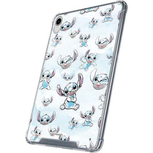 Disney Lilo and Stitch Pattern iPad 11th Gen (2025) Clear Case