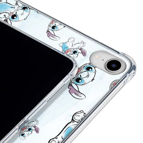 Disney Lilo and Stitch Pattern iPad 11th Gen (2025) Clear Case