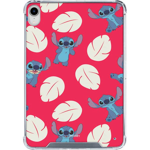 Disney Lilo and Stitch Character Pattern iPad 11th Gen (2025) Clear Case