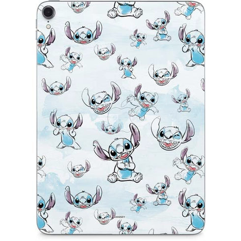 Disney Lilo and Stitch Pattern Apple iPad Pro Skin
