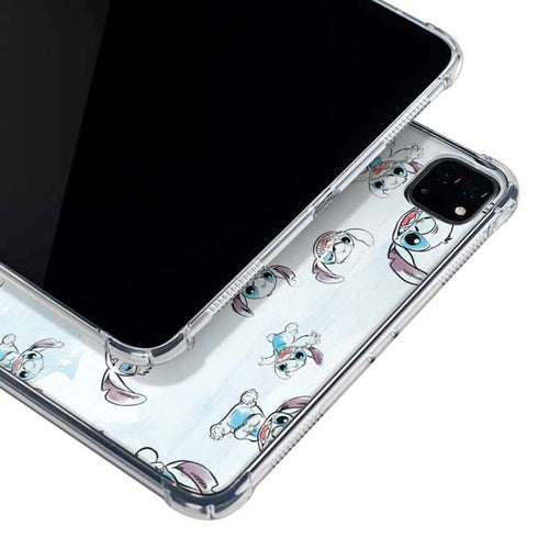 Disney Lilo and Stitch Pattern iPad Pro 11in (2024) Clear Case
