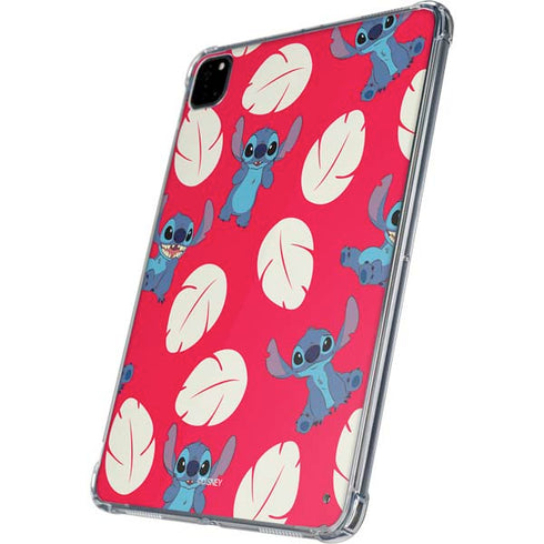 Disney Lilo and Stitch Character Pattern iPad Pro 11in (2024) Clear Case