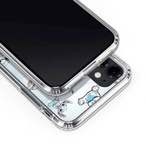 Disney Lilo and Stitch Pattern iPhone 11 Clear Case