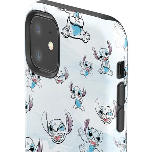 Disney Lilo and Stitch Pattern iPhone 11 Impact Case