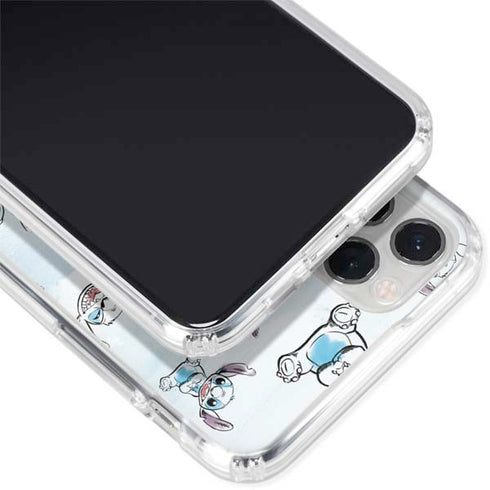 Disney Lilo and Stitch Pattern iPhone 11 Pro Clear Case
