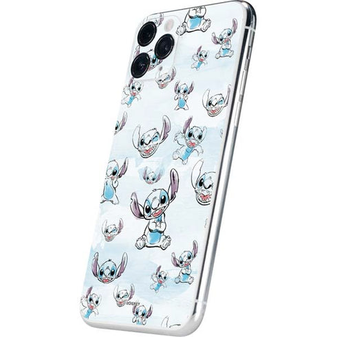 Disney Lilo and Stitch Pattern iPhone 11 Pro Skin