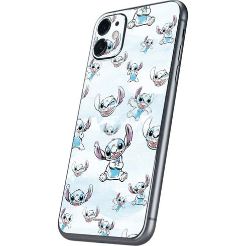 Disney Lilo and Stitch Pattern iPhone 11 Skin