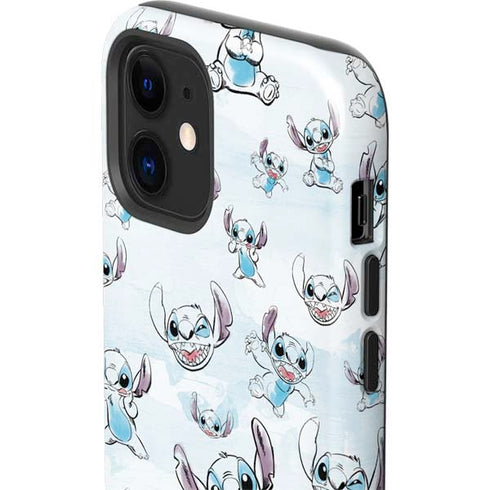 Disney Lilo and Stitch Pattern iPhone 12 Impact Case