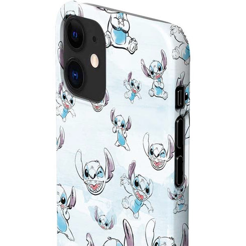 Disney Lilo and Stitch Pattern iPhone 12 Mini Lite Case
