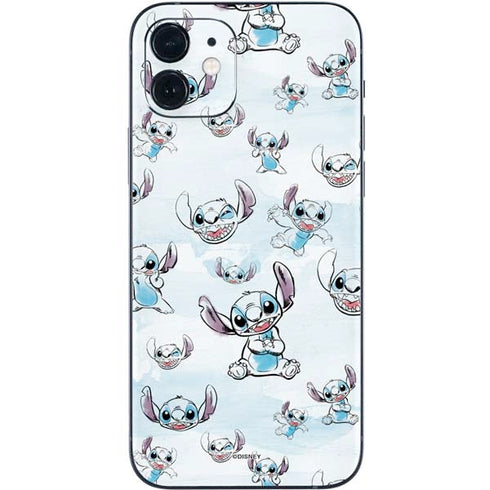 Disney Lilo and Stitch Pattern iPhone 12 Mini Skin