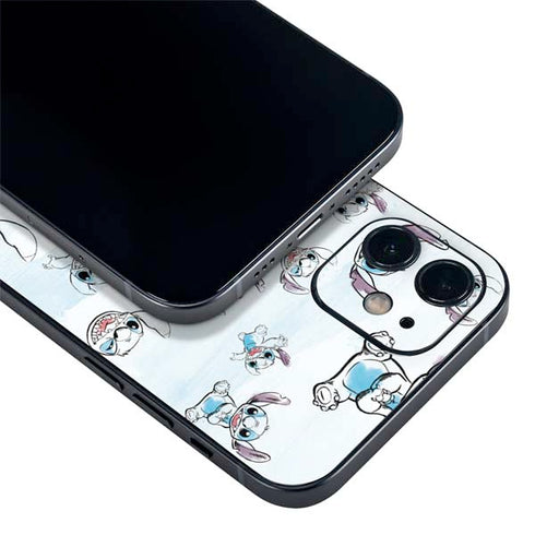 Disney Lilo and Stitch Pattern iPhone 12 Mini Skin