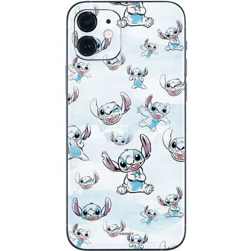 Disney Lilo and Stitch Pattern iPhone 12 Skin