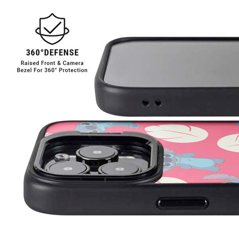 Disney Lilo and Stitch Character Pattern iPhone 13 Pro Kickstand Case