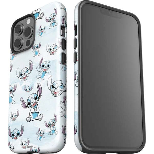 Disney Lilo and Stitch Pattern iPhone 13 Pro Max Impact Case