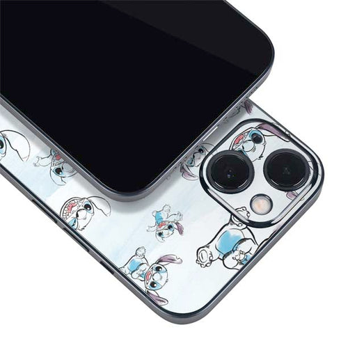 Disney Lilo and Stitch Pattern iPhone 13 Skin