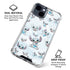 Disney Lilo and Stitch Pattern iPhone 14 Plus Clear Case