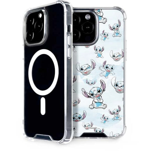 Disney Lilo and Stitch Pattern iPhone 14 Pro Max MagSafe Case