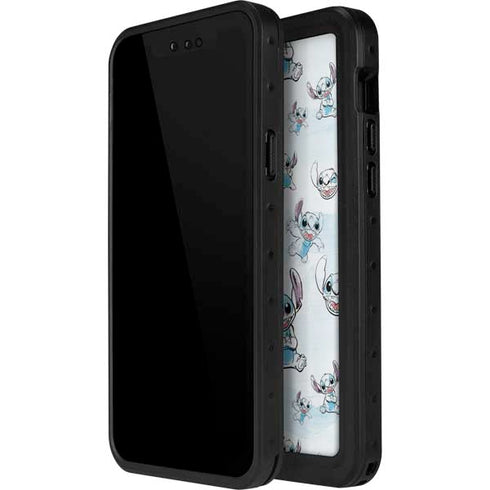 Disney Lilo and Stitch Pattern iPhone 14 Pro Max Waterproof Case