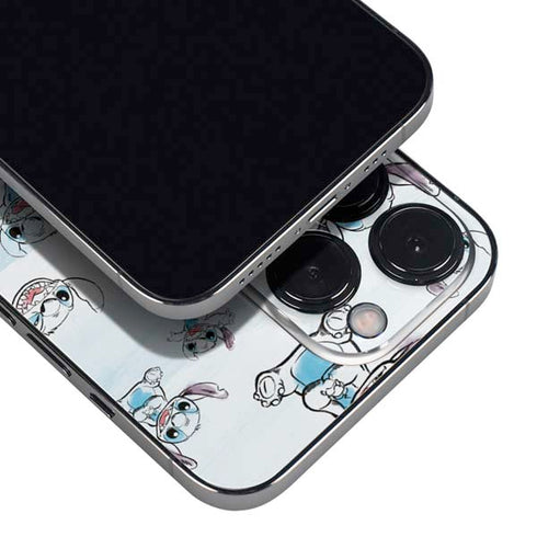 Disney Lilo and Stitch Pattern iPhone 14 Pro Skin