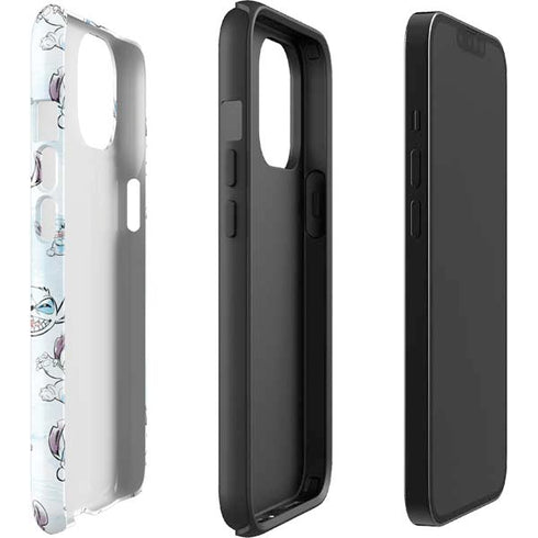Disney Lilo and Stitch Pattern iPhone 15 Plus Impact Case