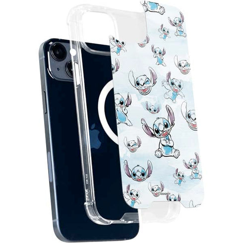 Disney Lilo and Stitch Pattern iPhone 15 Plus MagSafe Case
