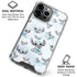 Disney Lilo and Stitch Pattern iPhone 15 Pro Clear Case
