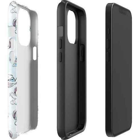 Disney Lilo and Stitch Pattern iPhone 15 Pro Impact Case