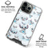 Disney Lilo and Stitch Pattern iPhone 15 Pro Max Clear Case