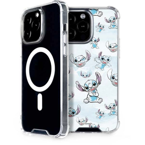 Disney Lilo and Stitch Pattern iPhone 15 Pro Max MagSafe Case