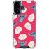 Disney Lilo and Stitch Character Pattern iPhone 16 Plus Clear Case