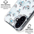Disney Lilo and Stitch Pattern iPhone 16 Plus Clear Case