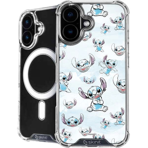 Disney Lilo and Stitch Pattern iPhone 16 Plus MagSafe Case