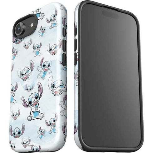 Disney Lilo and Stitch Pattern iPhone 16e Impact Case