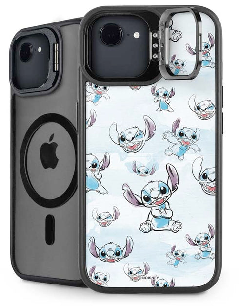 Disney Lilo and Stitch Pattern iPhone 16e Kickstand Case