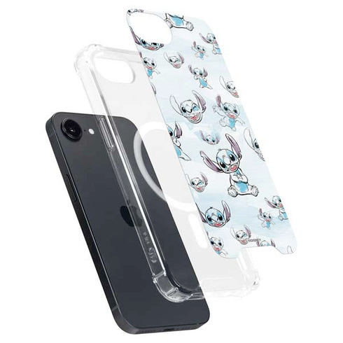 Disney Lilo and Stitch Pattern iPhone 16e MagSafe Case