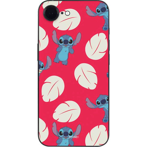 Disney Lilo and Stitch Character Pattern iPhone 16e Skin