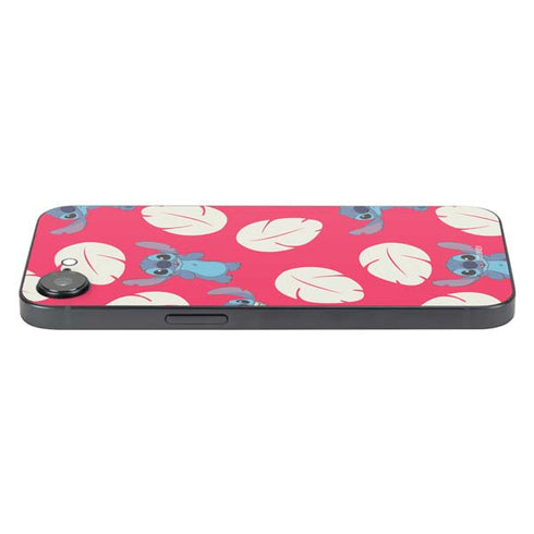 Disney Lilo and Stitch Character Pattern iPhone 16e Skin